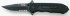 Нож складной Nemesis (сталь AUS-8, полусеррейтор) Black Titanium
