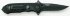 Нож складной Nemesis (сталь AUS-8, полусеррейтор) Black Titanium